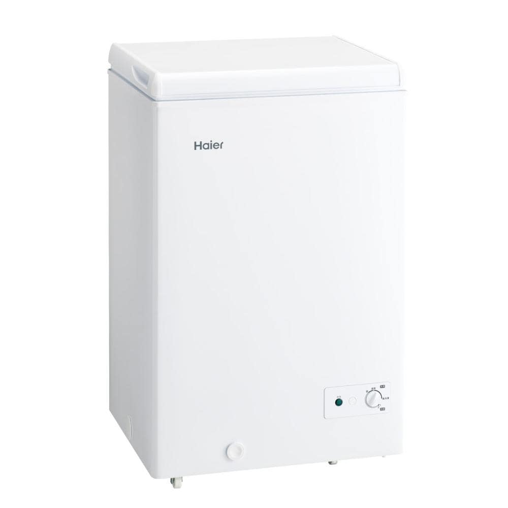 ハイアール フリーザー 上開き冷凍庫 142L ホワイト JF