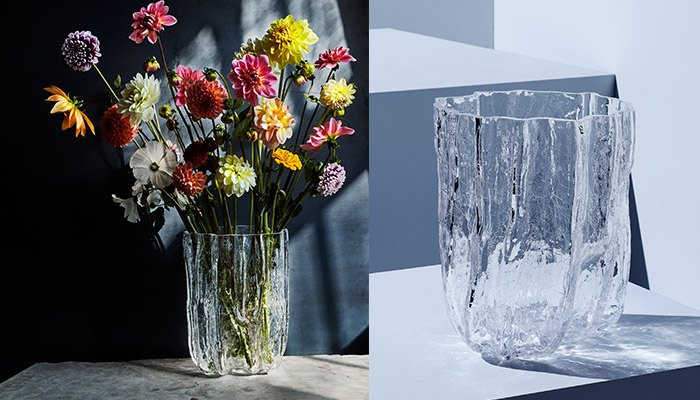 NGL クリスタル カットガラス花瓶 送料込み251023 クリスタルガラス