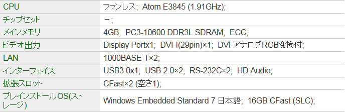 計測器ワールド(日本電計株式会社) / BX-220D-DC731211 ファンレス