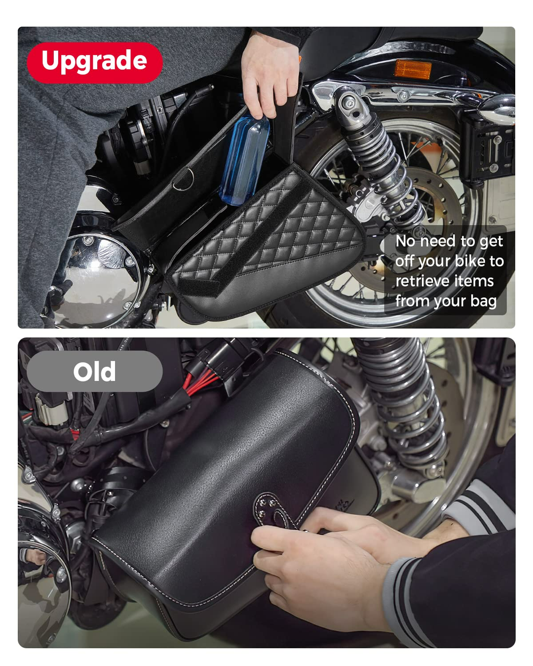 Motorcycle Swingarm Bags – Kemimoto
