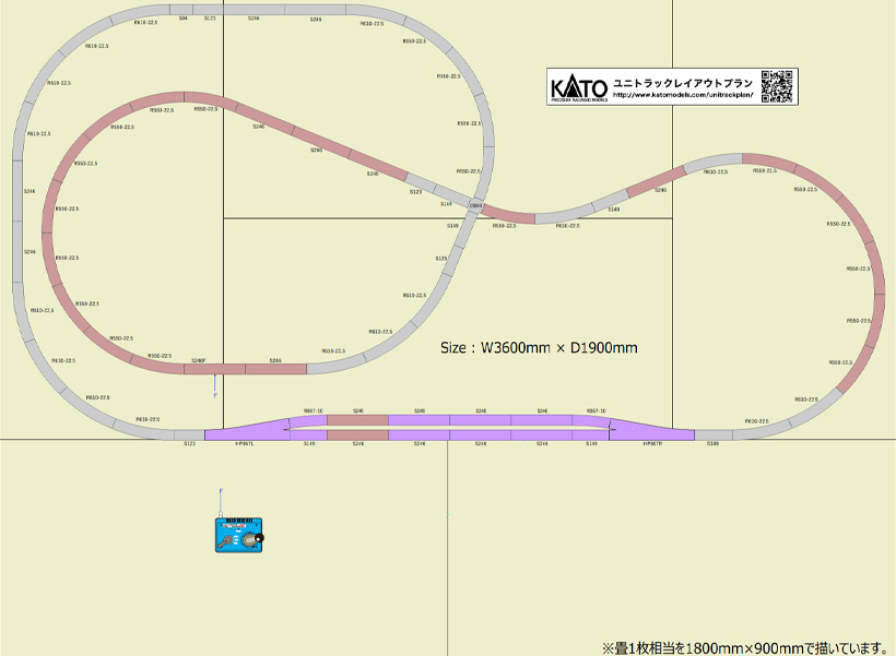 KATO鉄道模型ホームページ | ユニトラック レイアウトプラン特集