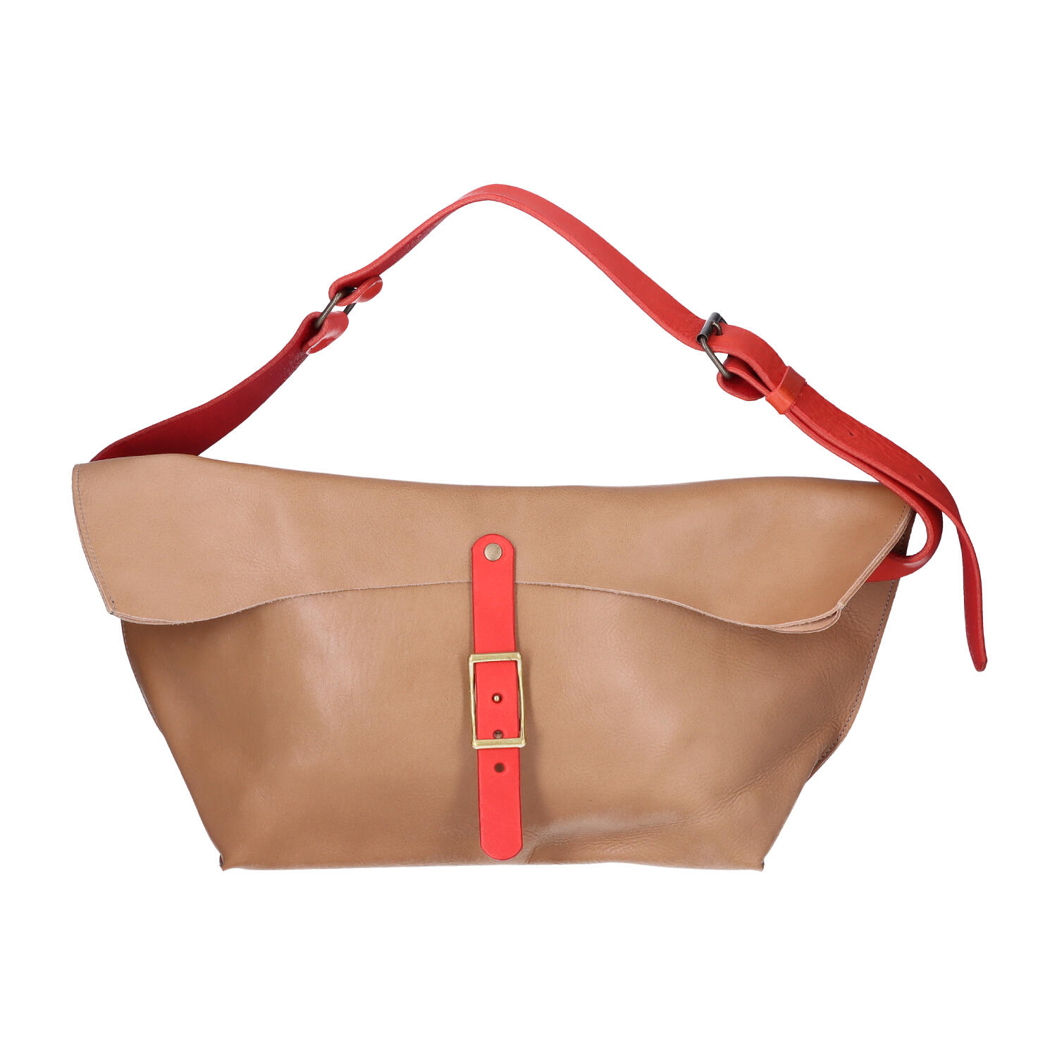 オイルレザー ヌメ革 メッセンジャーバッグ M | 合同会社 エイチ