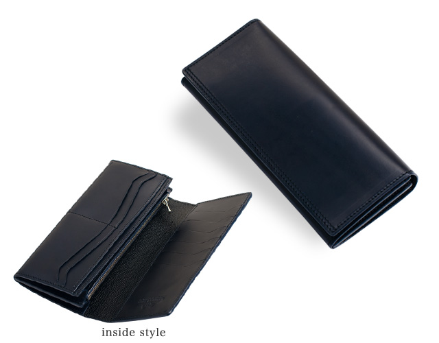 長財布 ブッテーロ革 - 革ee.com