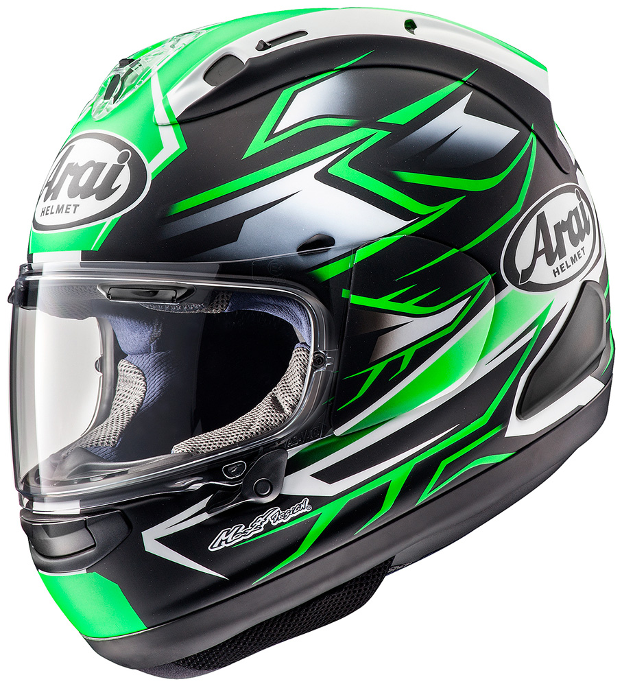 ライムグリーングッズ紹介］ARAI RX-7X ゴースト | ライムグリーン