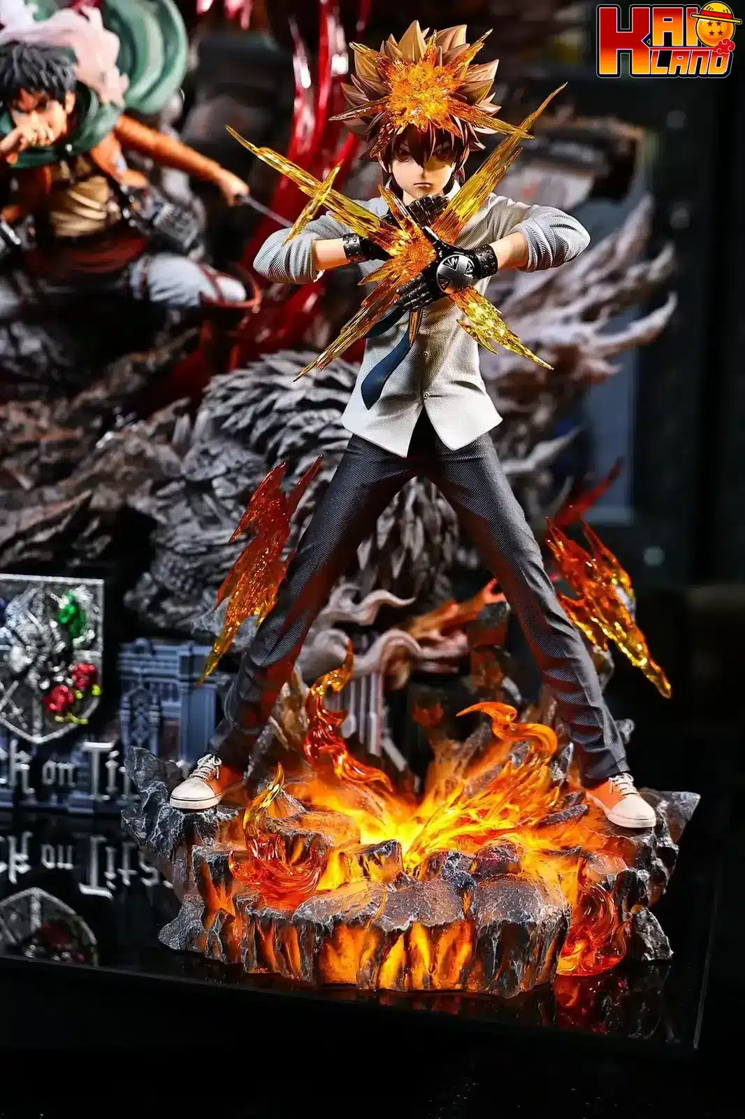 家庭教師ヒットマンREBORN フリーダムスタジオ 沢田綱吉 樹脂製