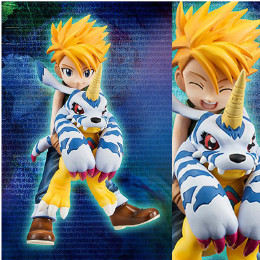 FIG]G.E.M.シリーズ 石田ヤマト&ガブモン デジモンアドベンチャー 1/10