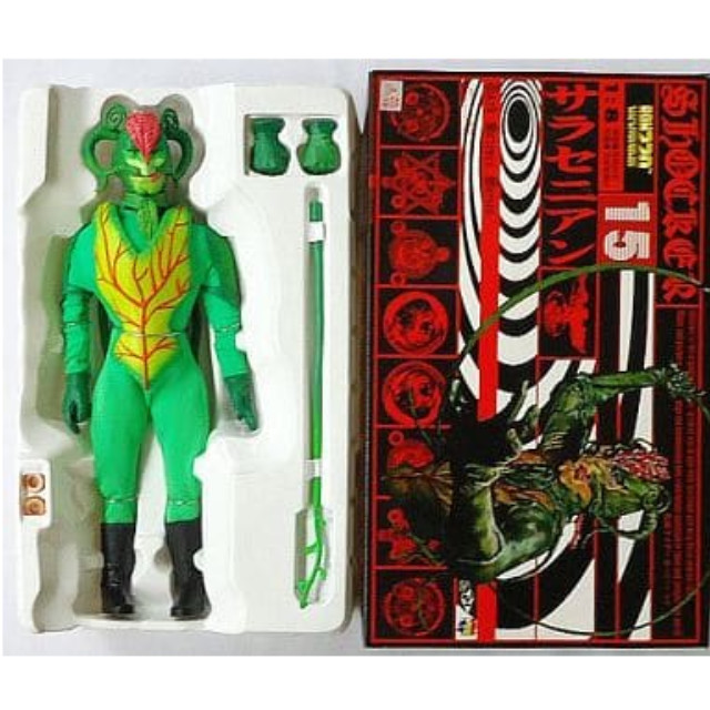 FIG]リアルアクションヒーローズ RAH220 No.14 怪人カマキリ男 仮面