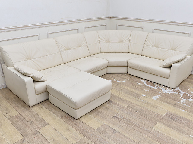 家具買取】カリモク製コーナーソファセット | 買取価格35,000円 | 広島