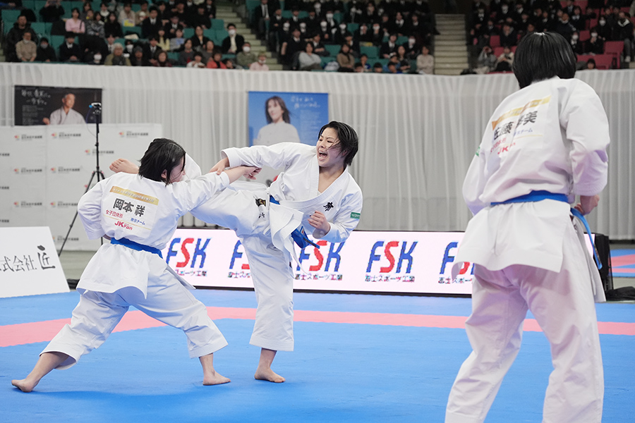 速報写真＆全トーナメント結果】全日本団体形選手権 女子・帝京チーム