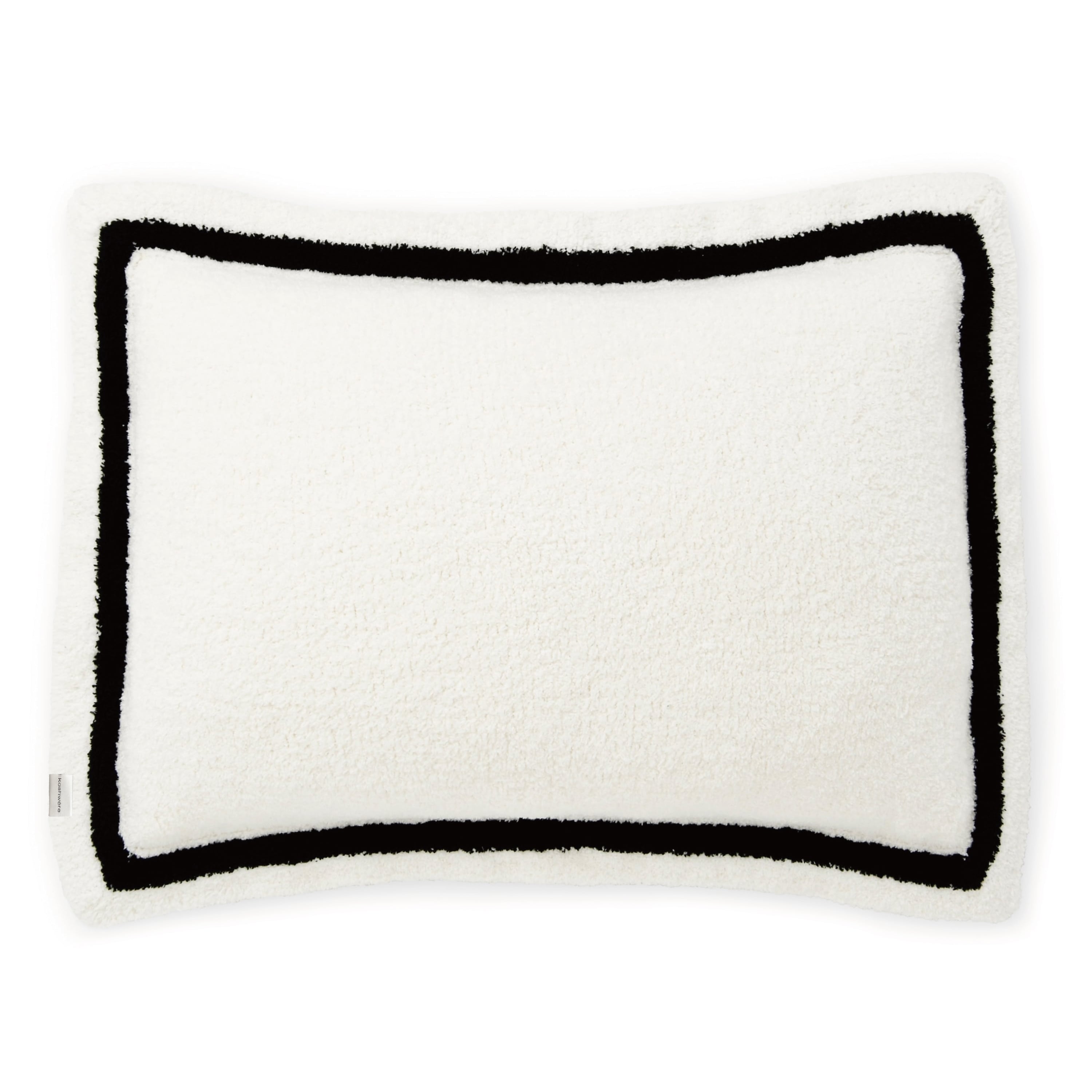 PILLOW CASE / FRAME(L ピロー付き creme/black): HOME | kashwere