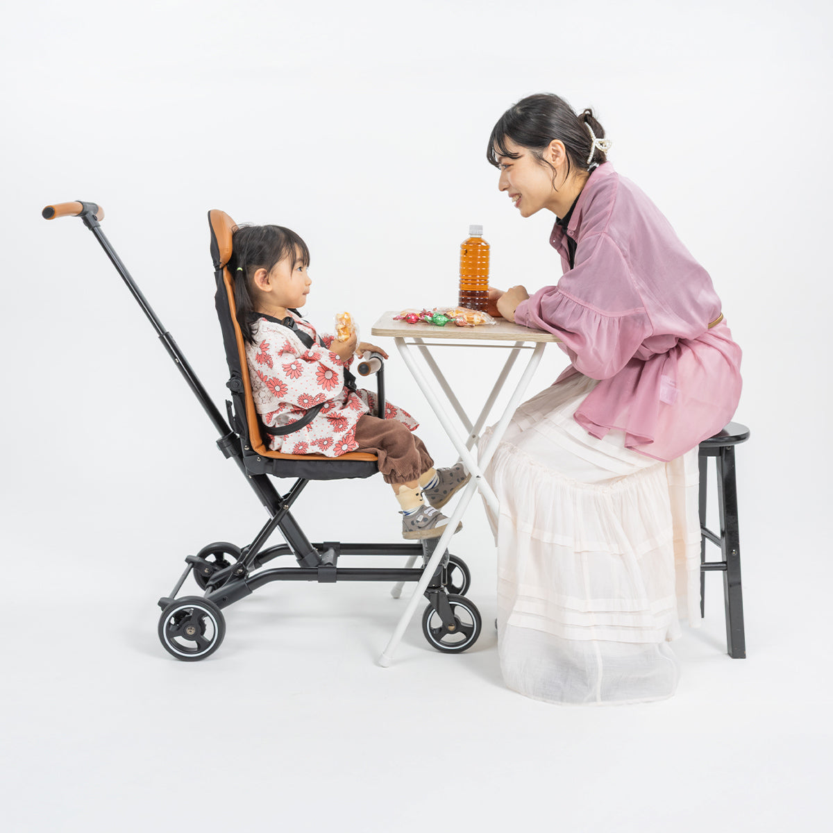 3WAY多機能キッズトラベルベビーカー シングル｜成長に合わせて長く