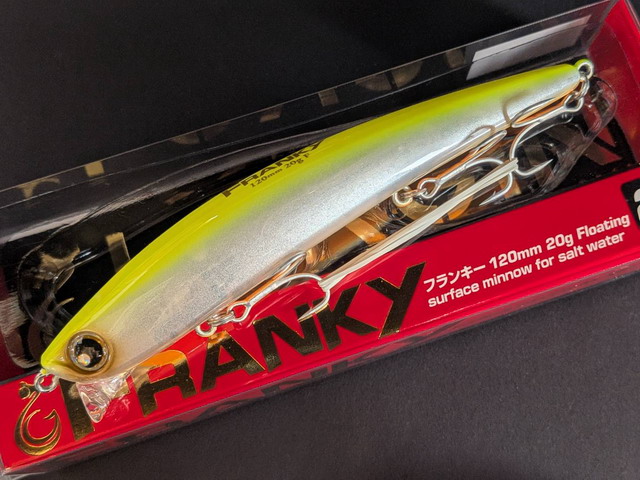 ロンジン フランキー 120mm/20g 【シーバスルアー専門店 キング