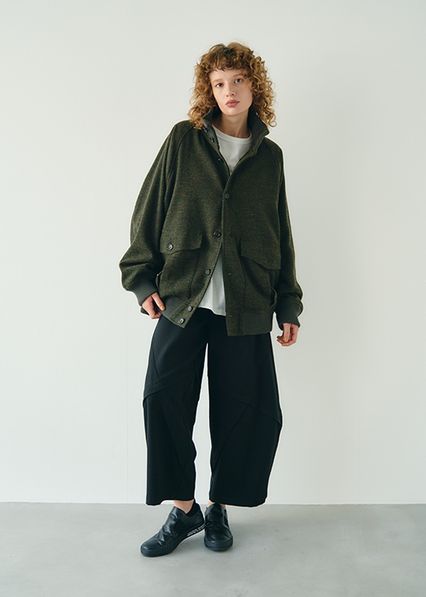 ZUCCa / メンズ PWツイード / ブルゾン(M khaki(09)): CABANE de ZUCCa