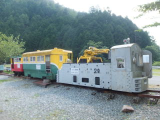 鉱山軌道 明神電車（一円電車）（歩鉄の達人）