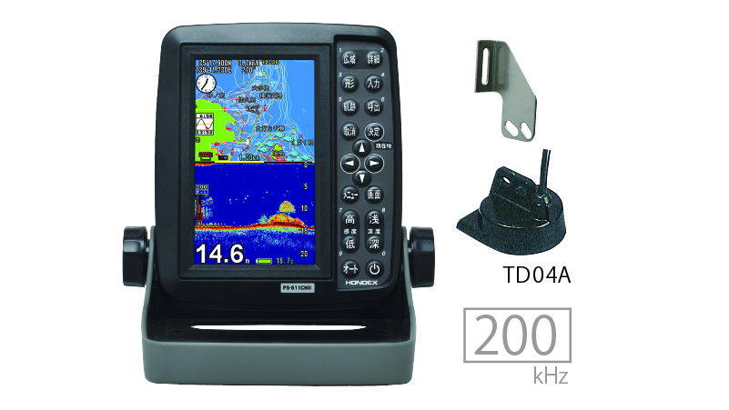 5型ワイド液晶ポータブルプロッター魚探 PS-611CNⅡ｜マリン製品｜製品