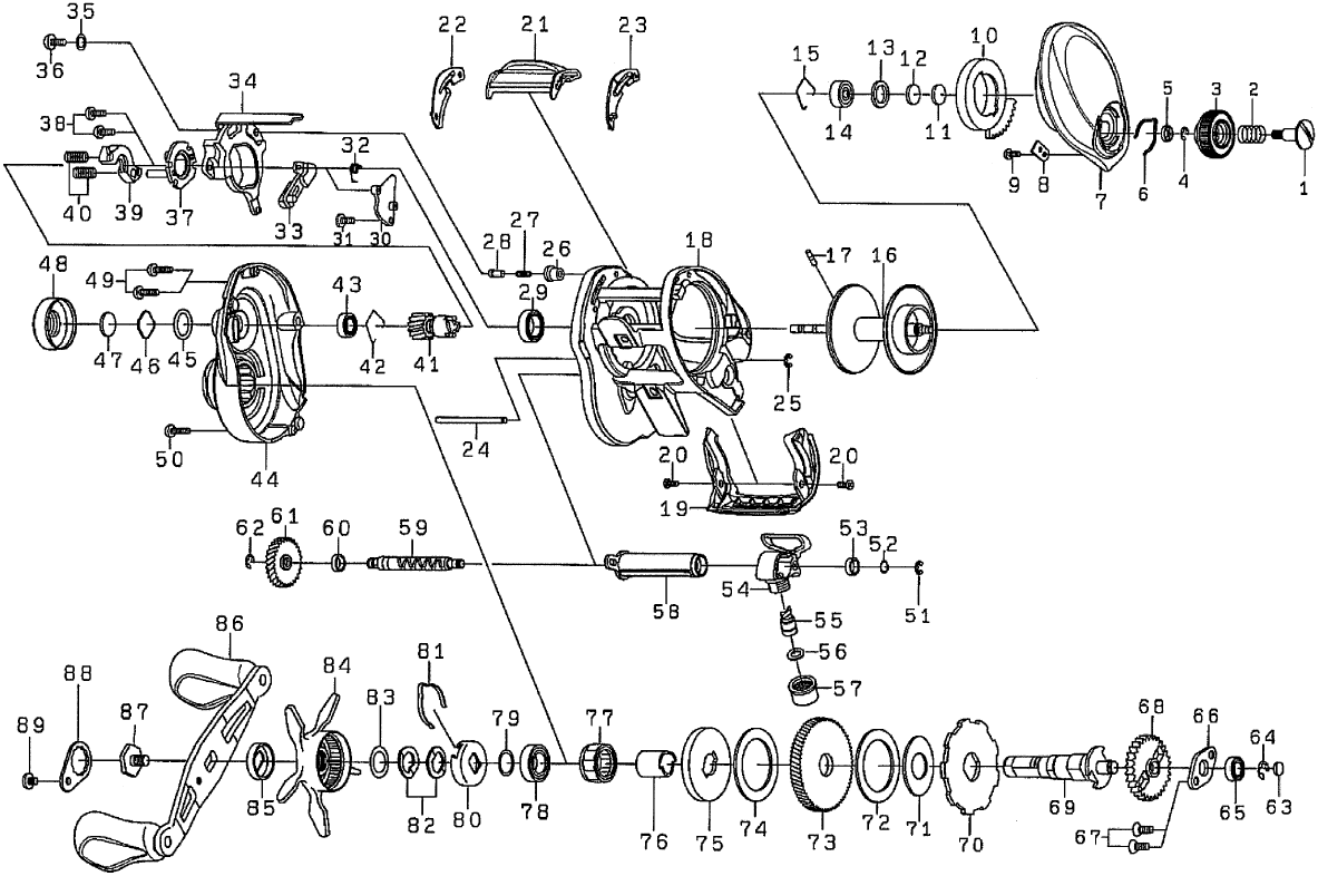 ダイワ純正お取り寄せパーツ：納期1ヶ月】タトゥーラ HD 150HL-TW 製品