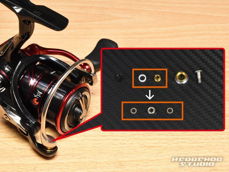 18月下美人MX LT1000S-P, LT2000S-P, LT2000S用 MAX8BB フルベアリング