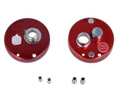 Avail] ABU Side Cup Nut Set for ambassadeur 2500C