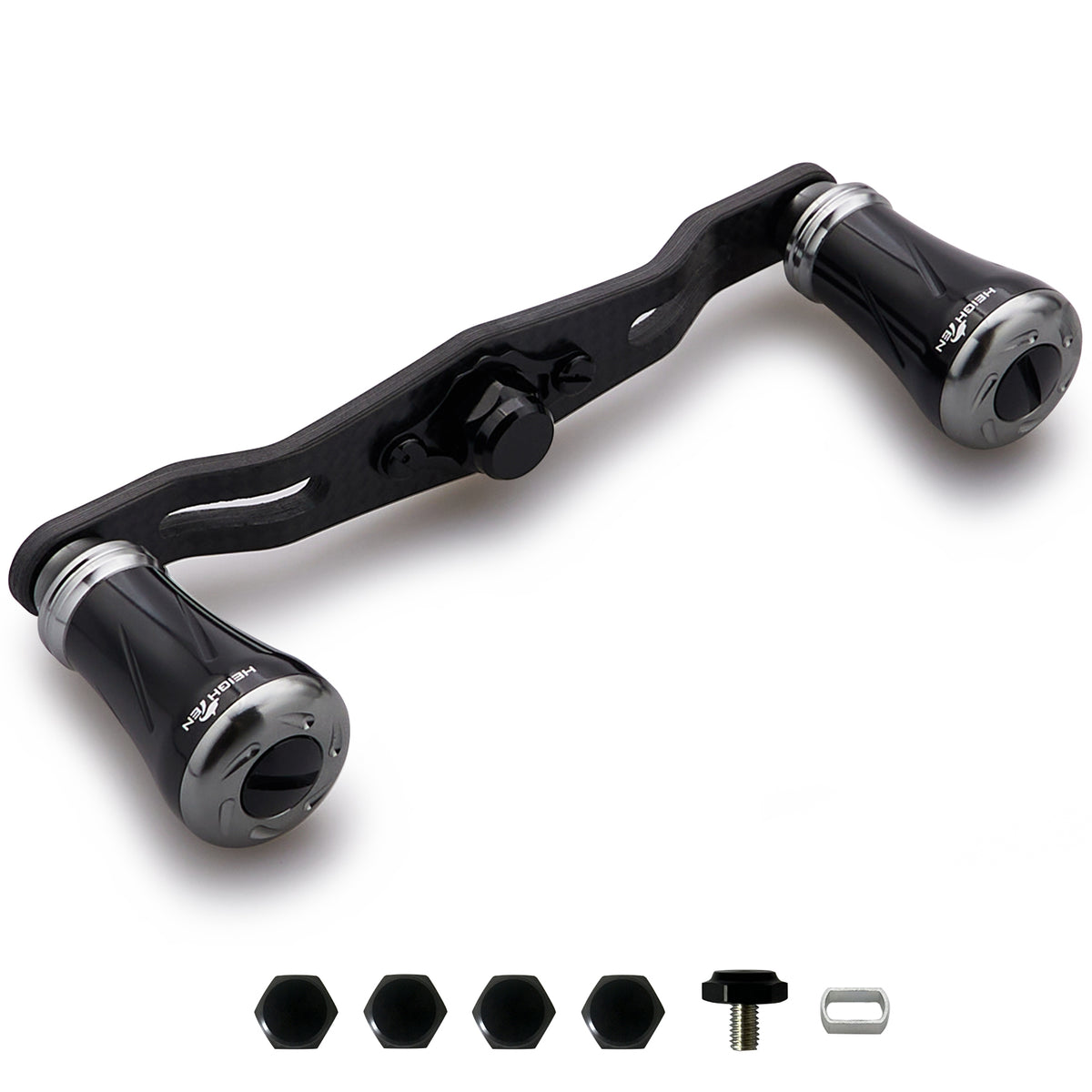 HEIGHTEN V2.0 85/95mm リール ハンドル 1.5K炭素布 カーボン シマノ