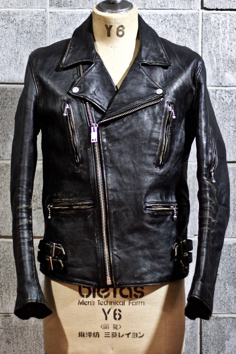 blackmeans - 945-71TJ44-8 Weathered (BLACK) | HAZE