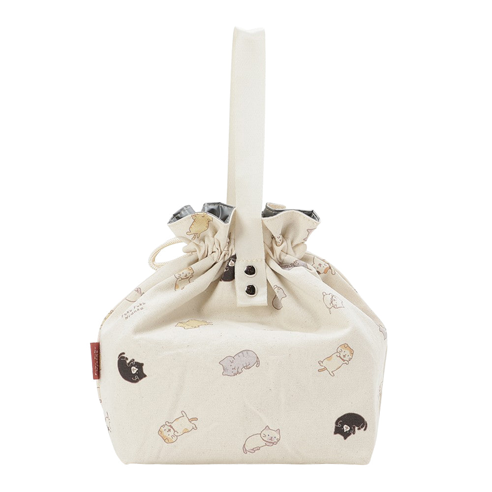 ふくふくにゃんこ ごろにゃん保冷保温ランチ巾着 – HAPiNS online shop