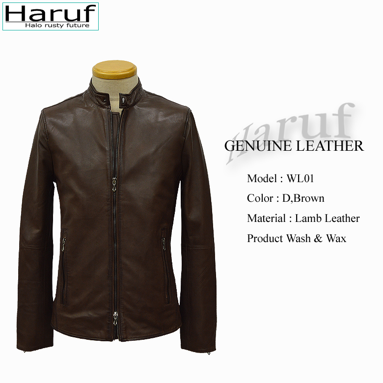 レザージャケット ライダースジャケット 革ジャン メンズ 本革