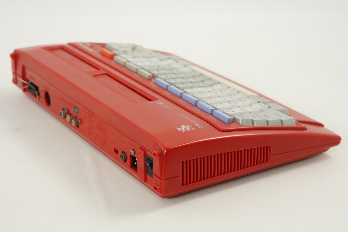 MSX SONY HIT BIT HB-10 Home Computer Red Maintained Tested 213320