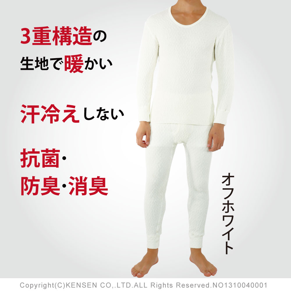 ひだまり本舗本店｜プレミアムウェーブ 紳士長袖U首シャツ詳細