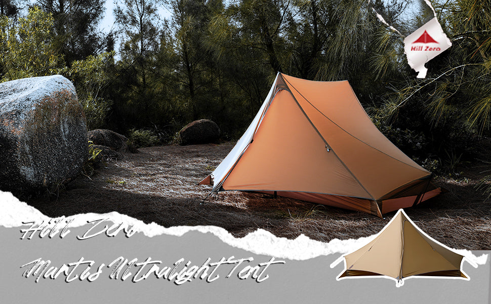 Hill Zero Matis 2 Person Ultralight Tent for Camping Hiking Backpackin