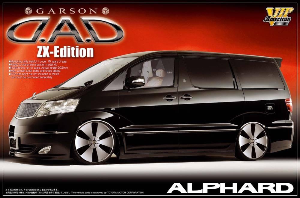 1:24 Garson D.A.D. ZX Edition Alphard (Toyota) | AOS-004853 | Aoshima