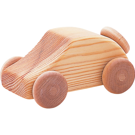 北欧の白木の車 デブレスカ社：おもちゃ：百町森