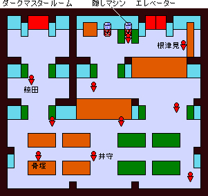 フロアデータ：3F - いまさら遊戯王モンスターカプセルGB攻略