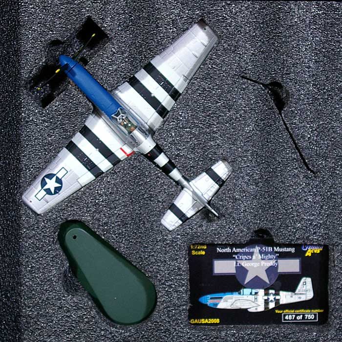 1/72 ジェミニ エース シリーズ P-51B ムスタング アメリカ陸軍 352th