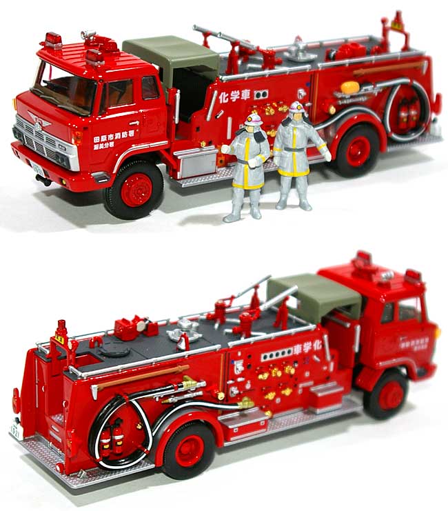 トミーテック 日野 KB324型 化学消防車 (田原市消防署 77年式) トミカ