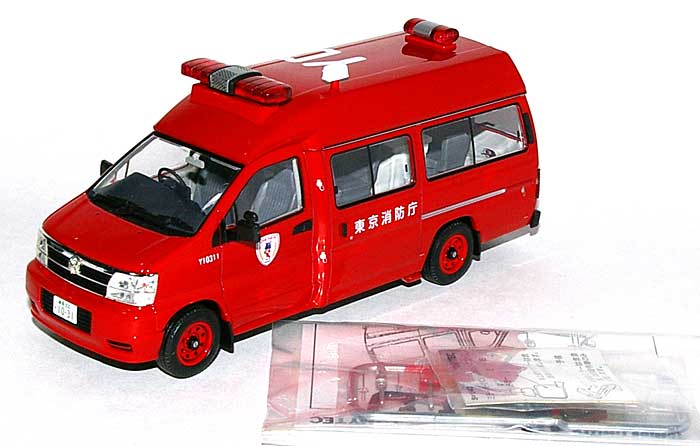 トミーテック ニッサン エルグランド 消防指揮隊車 (東京消防庁