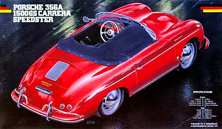 フジミ ポルシェ 356A 1500GS カレラ スピードスター 1/24