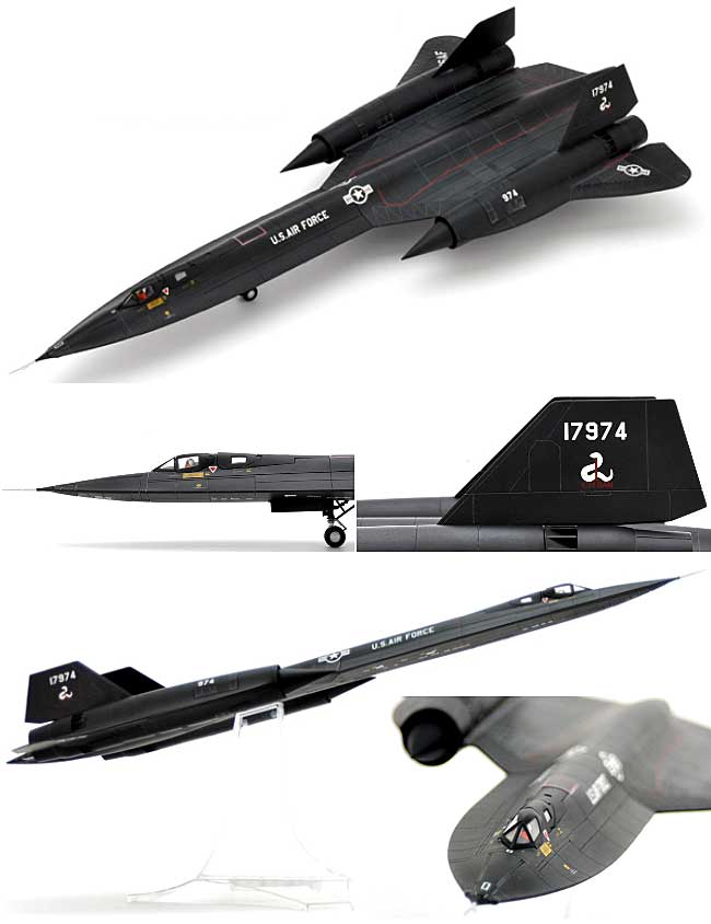 1/72 ダイキャストモデル エアプレーン SR-71 ブラックバード U.S.A.F.