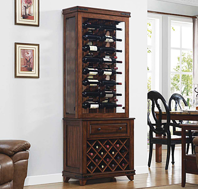 バーキャビネット | アンティーク調ワインラック | アイエム