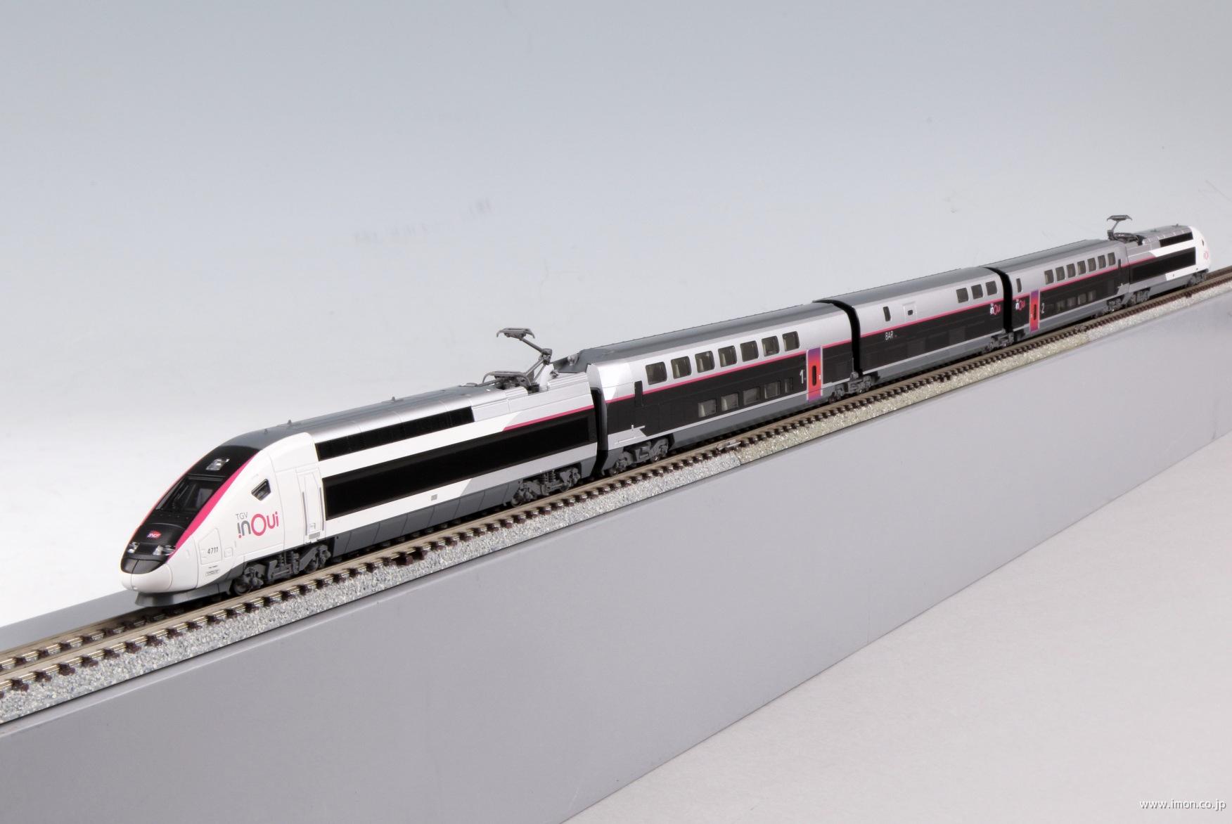 TGV（ユーロデュープレックス「イヌイ」）基本5両 | 鉄道模型店