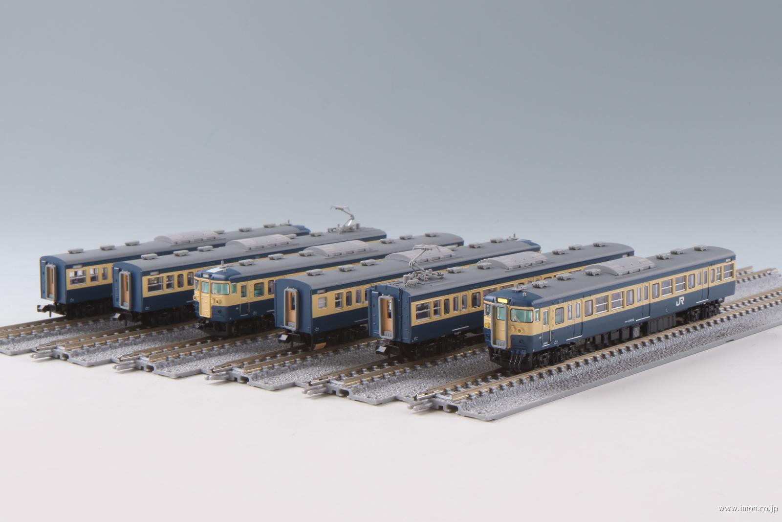 115系0番代 集中冷房車 湘南色 簡易シールドビーム 小山電車区4両