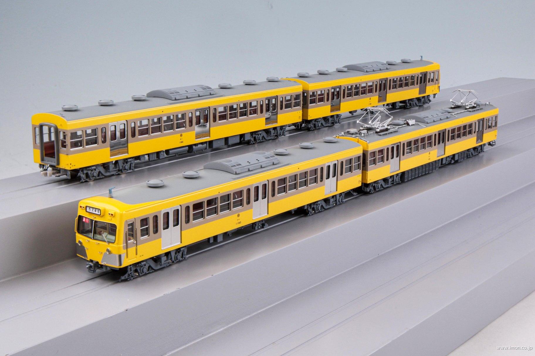 西武旧101系 冷房改造車4連（ツートンカラー）「急行 西武新宿