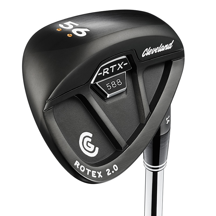 Cleveland 588 RTX 2.0 CB Black Satin Wedge at InTheHoleGolf.com