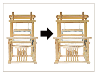 綴機【-手織りの道具屋-稲垣機料】
