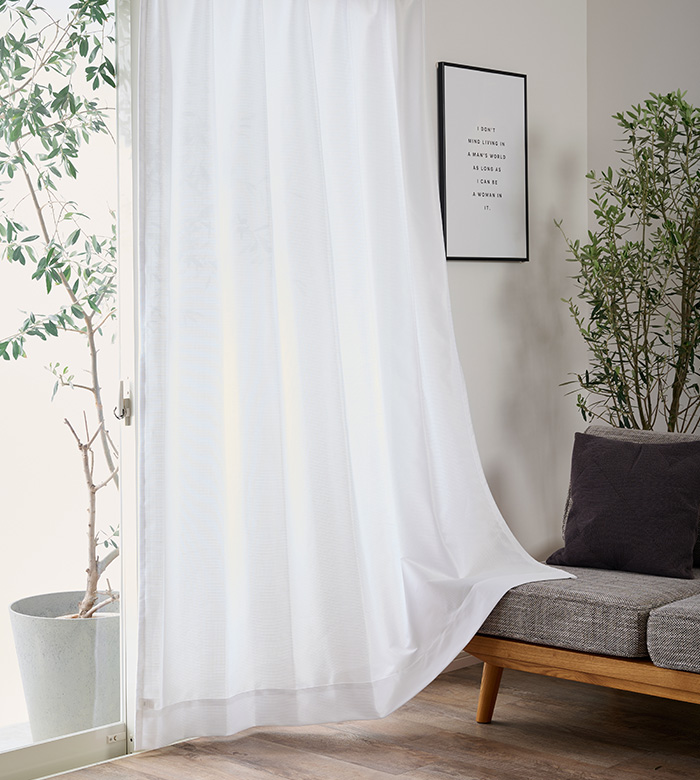 遮熱・遮像レースカーテン サラムジレース（L-0201)｜カーテン通販専門