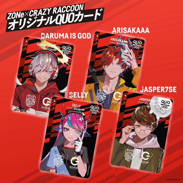 Crazy Raccoon（CR）がエナドリ「ZONe ENERGY」とコラボ…じゃすぱー