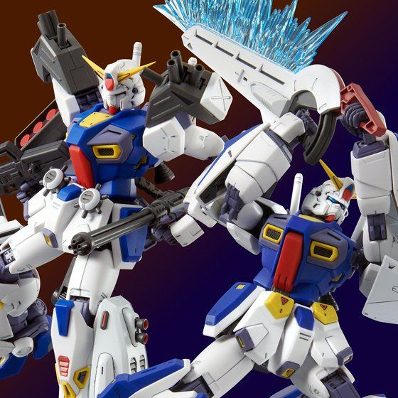 MGガンプラ「ガンダムF90」が盛り沢山！本体4機と専用ミッションパック