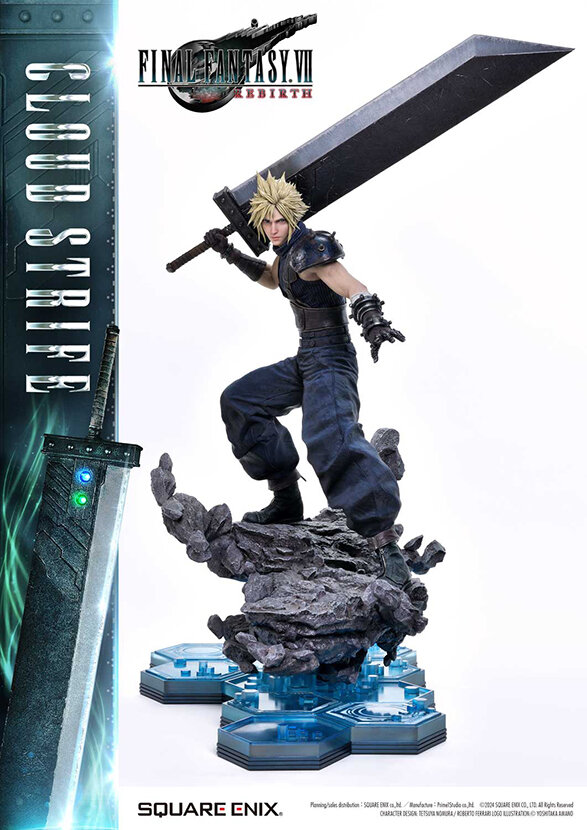 お値段なんと約57万円！『FF7リバース』より「クラウド・ストライフ vs