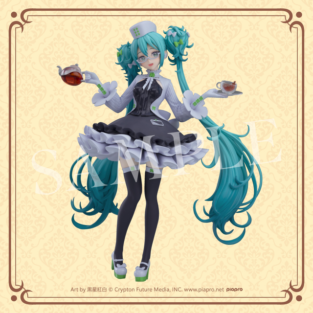 初音ミク」グッスマくじの“めがね×カフェ”が可愛い過ぎ！フィギュアや