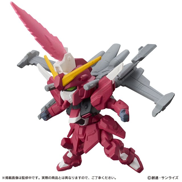 ガシャポン「機動戦士ガンダム CAPSULE INDEX」にて、エアリアルや赤い