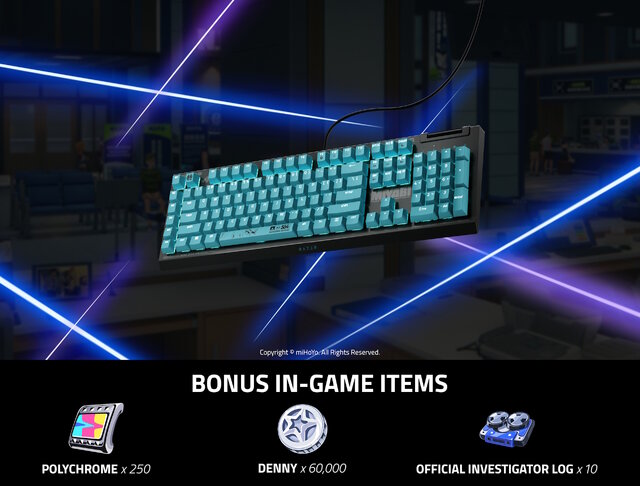 ゼンゼロ』プレイヤー必見のカッコ良さ！Razerより「星見雅」のコラボ